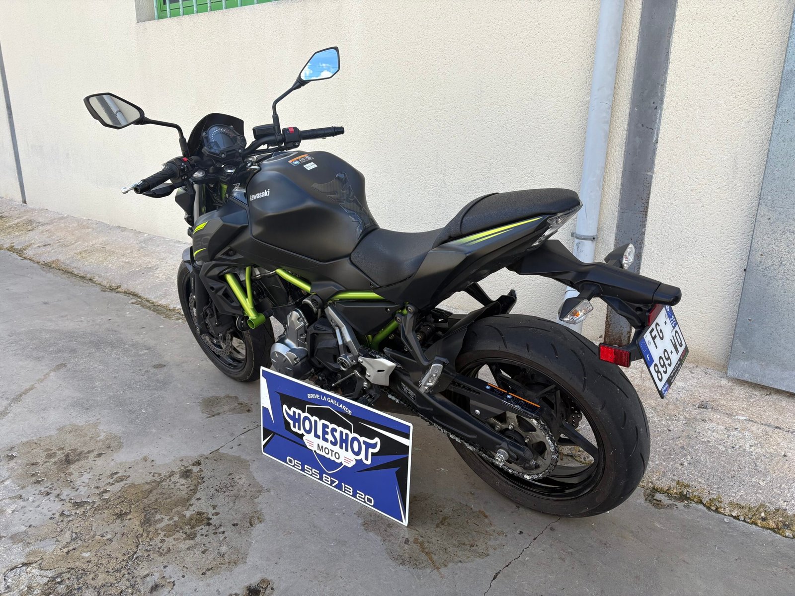 Kawasaki z 650e 1ère main bridé A2 – Image 5